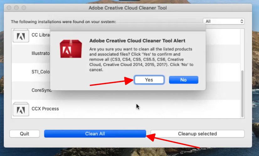 Gỡ Crack adobe trên MacOS